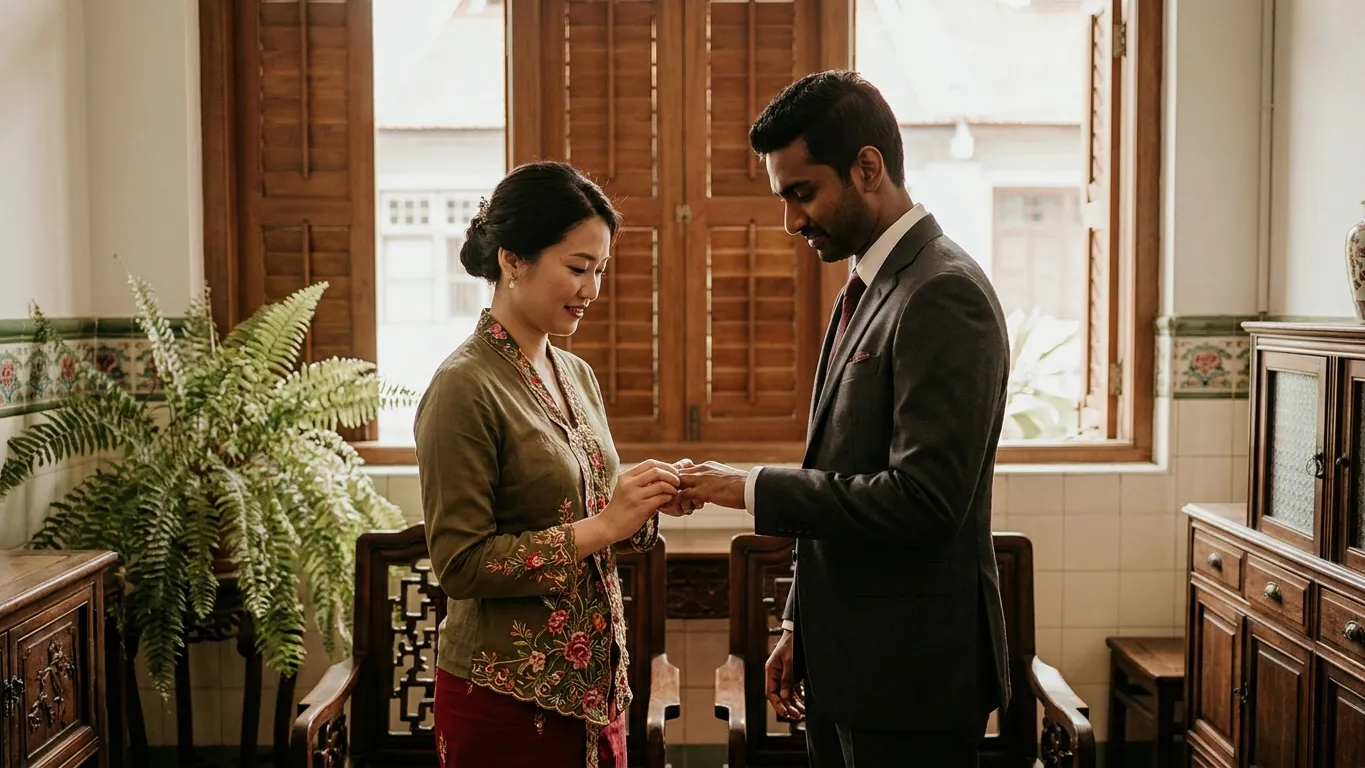 ROM Solemnizer Singapore: Your Guide to Officiants & Fees hero photo