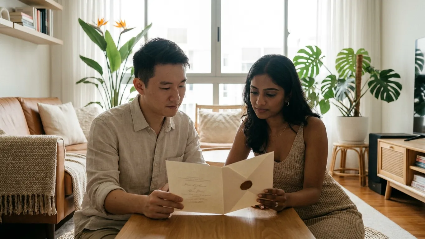Wedding Invitation SG: Size, Style, and Singapore Trends hero photo
